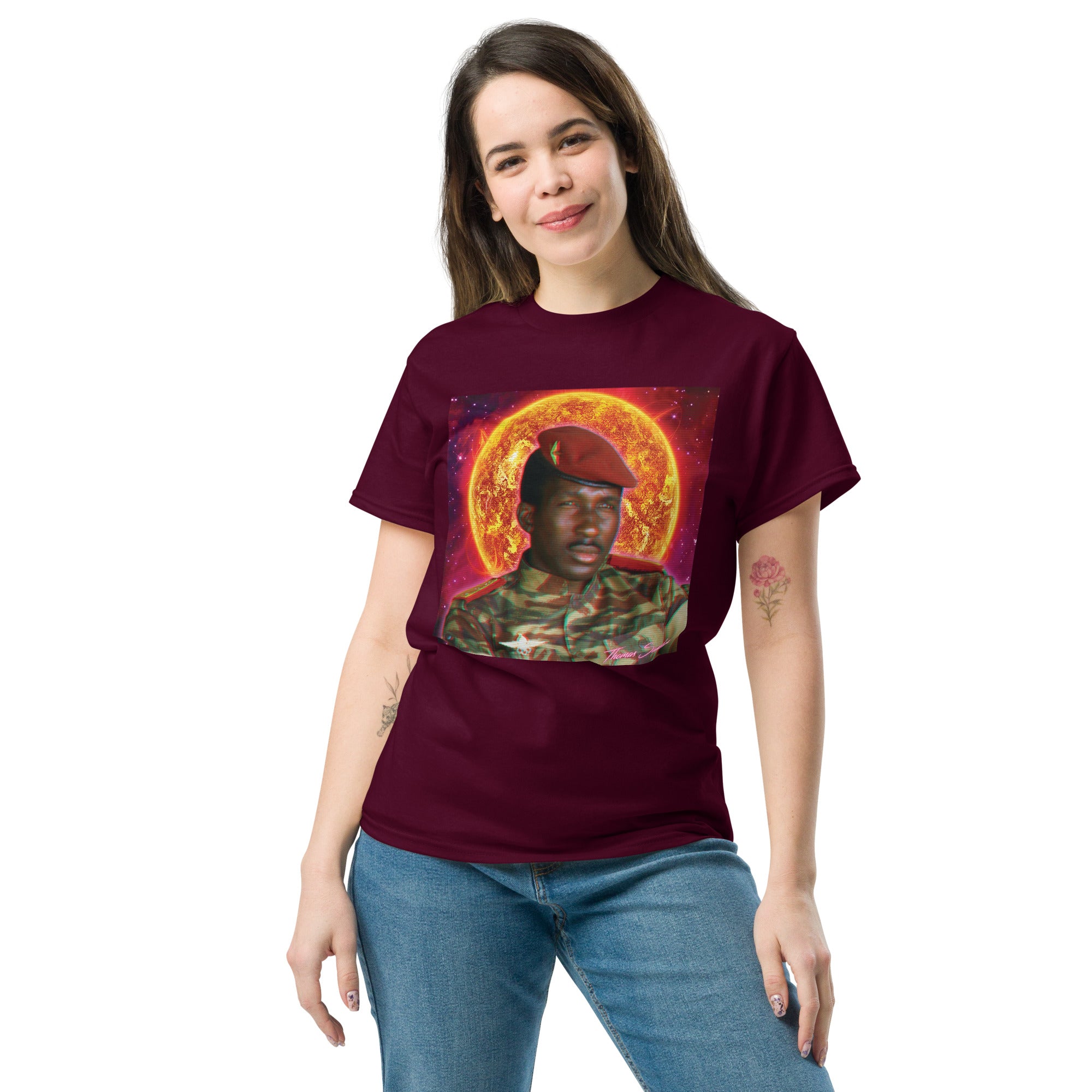 Thomas Sankara and Ibrahim Troaore unisex classic tee